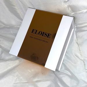 Brand New! Mini teardrop rose gold brush!